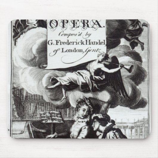 Hoesje van blad Music voor Julius Caesar Muismat (Voorkant)