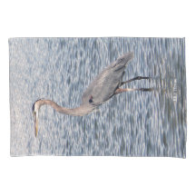 Hoesje van blauwe haronwaterkussen