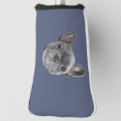 Hoesje van Bulldog Puppy Golf Head Golfheadcover (Draai 90)