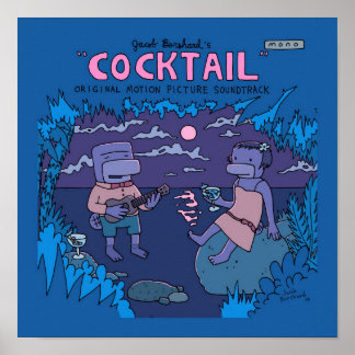 Hoesje van cocktail Album Poster