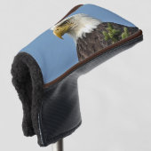 Hoesje van de adelaar golfheadcover (3/4 voorkant)