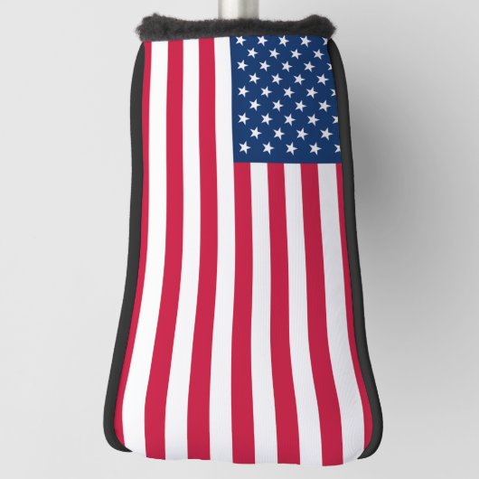 HOESJE van de Amerikaanse vlag Golf Golfheadcover (Draai 90)