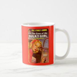 Hoesje van de cover van het Sulky Girl-boek Koffiemok