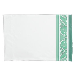 Hoesje van de groene draaiende ontwerppiloot kussensloop