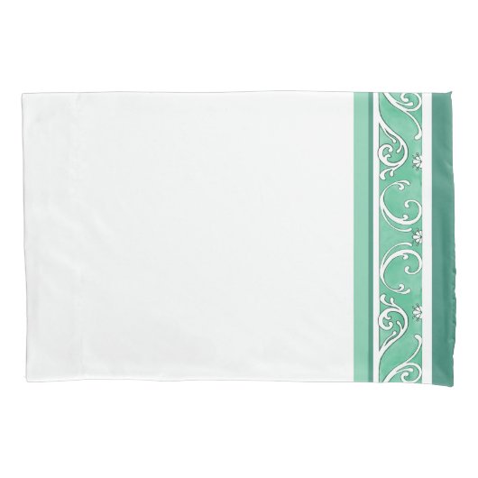 Hoesje van de groene draaiende ontwerppiloot kussensloop (Voorkant)