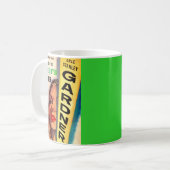Hoesje van de groene zuster koffiemok (Voorkant links)