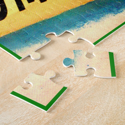 Hoesje van de groene zuster legpuzzel (Zijkant)