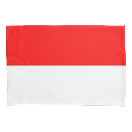 Hoesje van de Indonesische vlag (Indonesië) Kussensloop (Voorkant-Links)