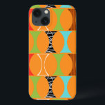 Hoesje van de Lucht van het Patroon van het midden<br><div class="desc">Slag, slag. Who zijn er? Hoesje van de Lucht van het Patroon van het midden van de eeuw het Moderne Oranje iPad! Hey, met een ontwerp retro dit, u vergt geen stempellijn. Dit mod.patroon kenmerkt volkomen een trillende oranje achtergrond en rijen van een adorably kitschy vorm in groene, rode, turkooise,...</div>