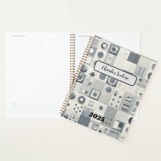 Hoesje van de moderne geometrische planner (Display)