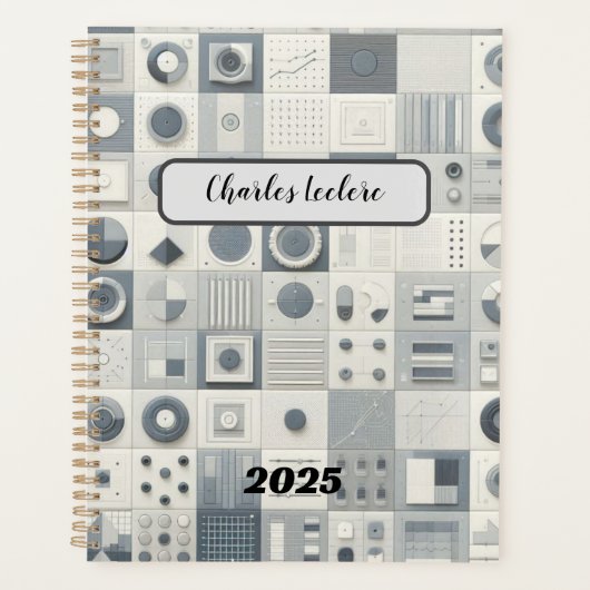 Hoesje van de moderne geometrische planner (Voorkant)