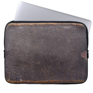 Hoesje van de oude lederBijbel Laptop Sleeve