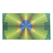 Hoesje van de peacock-illusieleider kussensloop (Achterkant)