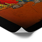 Hoesje van de Tea Party van Mad Hatter Poster (Hoek)