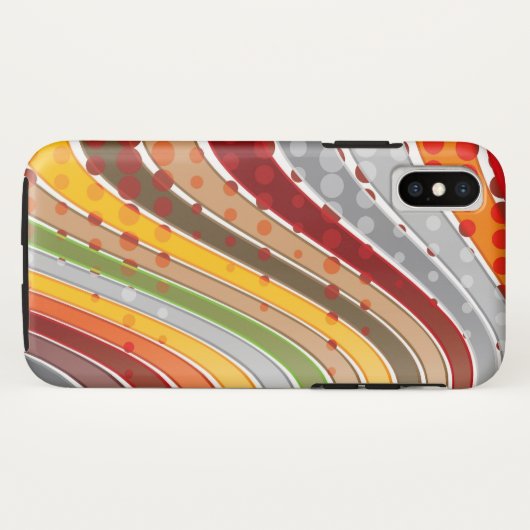 Hoesje van de Telefoon van de Strepen van de (Achterkant (horizontaal))