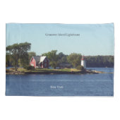 Hoesje van de vuurtoren van Crossover Island Kussensloop (Achterkant)