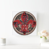 Hoesje van de watermeter vierkante klok (Huis)