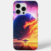 hoesje van de zonsondergang op de exoplaneet (Achterkant)