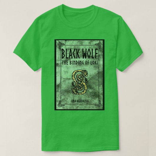 Hoesje van de Zwarte Wolf De Binding van Loki T-shirt (Design voorkant)