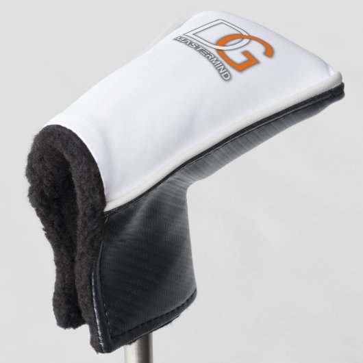 HOESJE van DG Mastermind Putter Golfheadcover (3/4 voorkant)