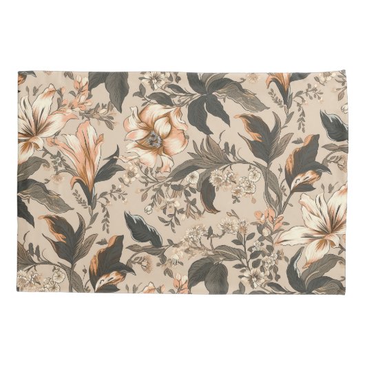 Hoesje van Floral Pattern Kussensloop (Achterkant)