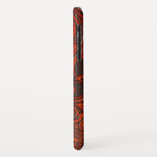 Hoesje van geboost leder (Achterkant/links)