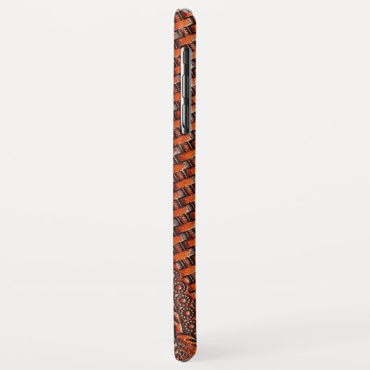 Hoesje van geboost leder (Achterkant/links)