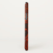 Hoesje van geboost leder (Achterkant/rechts)