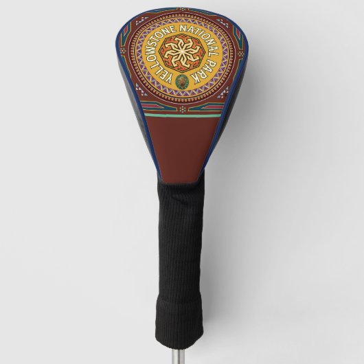 Hoesje van geelsteen Golf Golfheadcover (Voorkant)