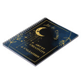 Hoesje van "Hemelse Spiral Creativity" Notitieboek (Linkerzijde)