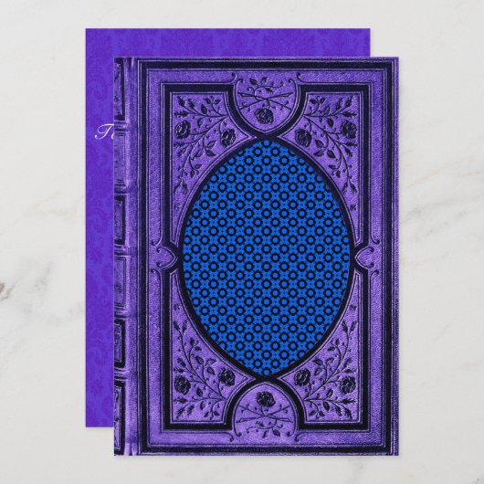  Hoesje van het Boek Kaart (Voorkant / Achterkant)