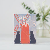  Hoesje van het Boek van Parijs Briefkaart (Staand voorkant)