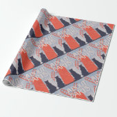  Hoesje van het Boek van Parijs Cadeaupapier (Uitgerold)