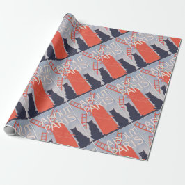  Hoesje van het Boek van Parijs Cadeaupapier