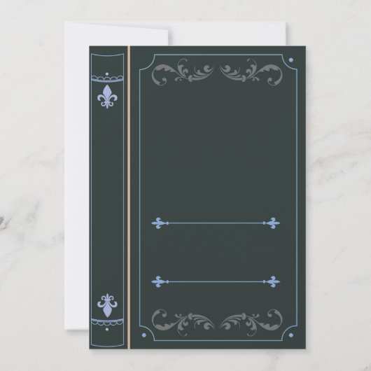 Hoesje van het boekje van het verhaal Zachte Prins Kaart (Achterkant)