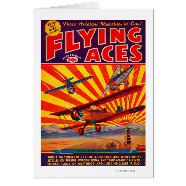 Hoesje van het Flying Aces Magazine 2 (Voorkant)