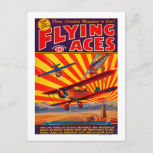 Hoesje van het Flying Aces Magazine 2 Briefkaart