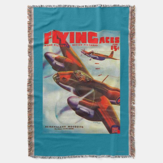 Hoesje van het Flying Aces Magazine 5 Deken (Voorkant Verticaal)