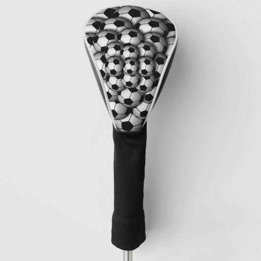 Hoesje van het Golfhoofd van het voetbalseizoen Golfheadcover (Voorkant)