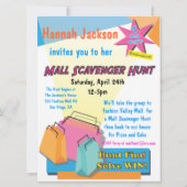 Hoesje van het groots winkelcentrum Hunt Birthday  Kaart (Achterkant)