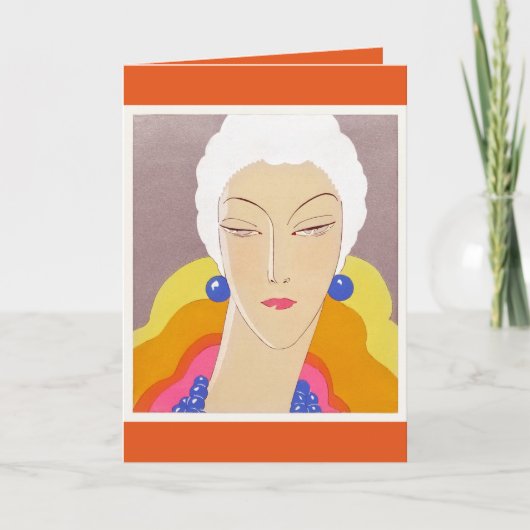 Hoesje van het mode magazine Art-Goût-Beauté Kaart (Voorkant)