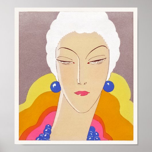 Hoesje van het mode magazine Art-Goût-Beauté Poster (Voorkant)