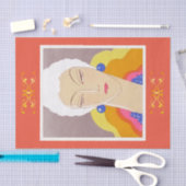 Hoesje van het mode magazine Art-Goût-Beauté Tissuepapier (Craft)