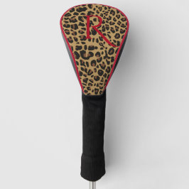 Hoesje van het monogrammed Jaguar Print Driver Golfheadcover