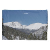 Hoesje van het Nationaal Park van de Rocky Mountai Kussensloop (Achterkant)