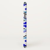 Hoesje van het Oekraïense blauwe geo Embroidery iP (Achterkant / rechts)