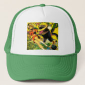 Hoesje VAN HET Sci Fi COMICS-ONTWERP VAN 1940 Trucker Pet (Voorkant)