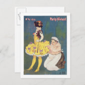 Hoesje van het tijdschrift "Paris-Vivant" van 1901 Briefkaart (Voorkant / Achterkant)
