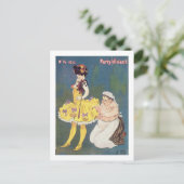 Hoesje van het tijdschrift "Paris-Vivant" van 1901 Briefkaart (Staand voorkant)