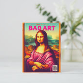 Hoesje van het tijdschrift Pretend: The Art of Bad Briefkaart (Staand voorkant)